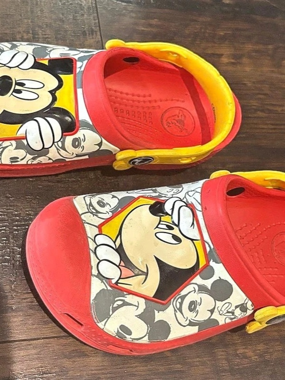 Crocs x Disney Mickey Mouse Classic Red & Yellow